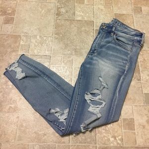 AMERICAN EAGLE HI RISE JEGGINGS